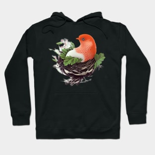 Magnificent Cuckoo in Nest Hoodie